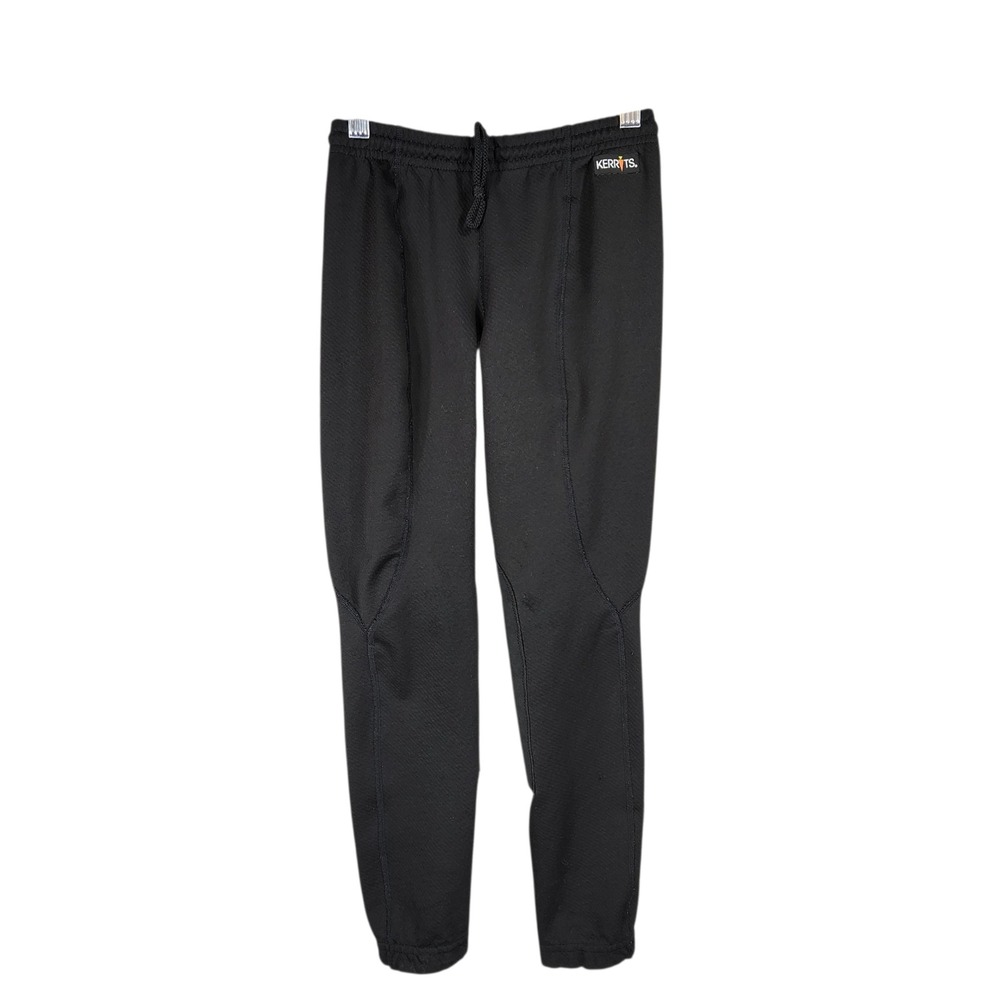 Kerrits Breeches S Kids Girls Equestrian Riding Pants Black Knee Patches Stretch